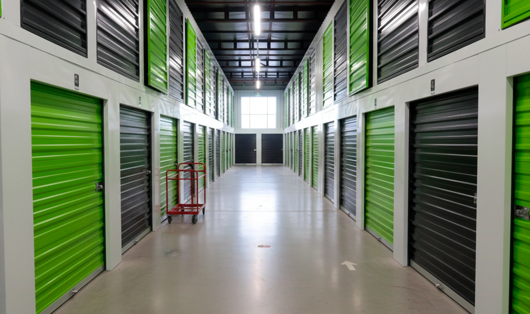 Interior do Hangar Storage em Maringá